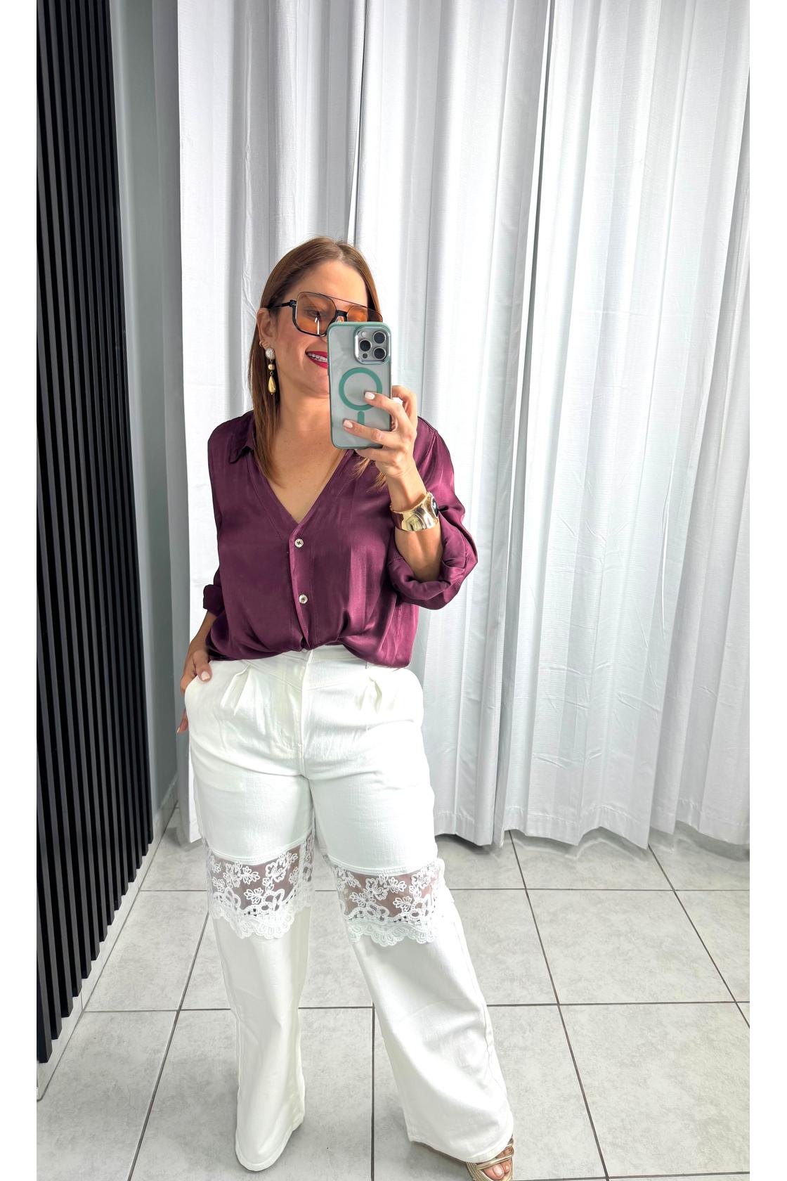 Blanket Button-up
Blouse